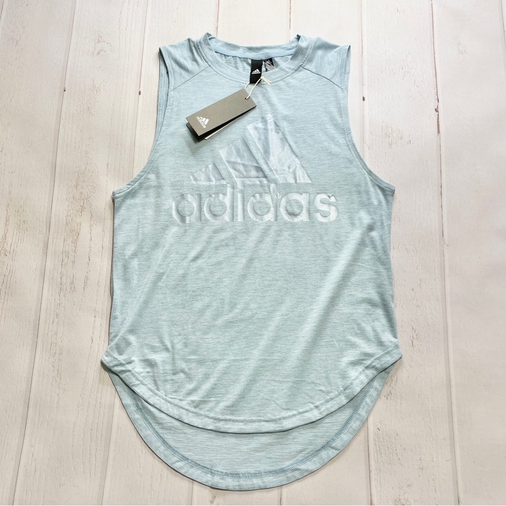 NWT - Adidas - Women’s Blue Sleeveless Top - Size XS